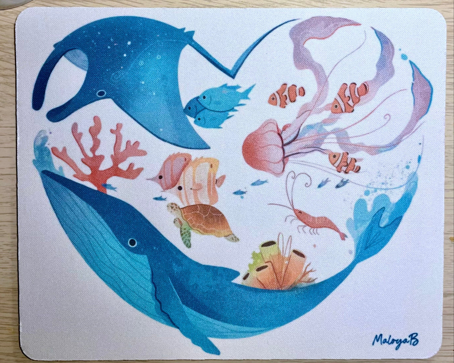 Tapis Souris Ocean