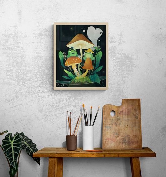 Couple de grenouilles