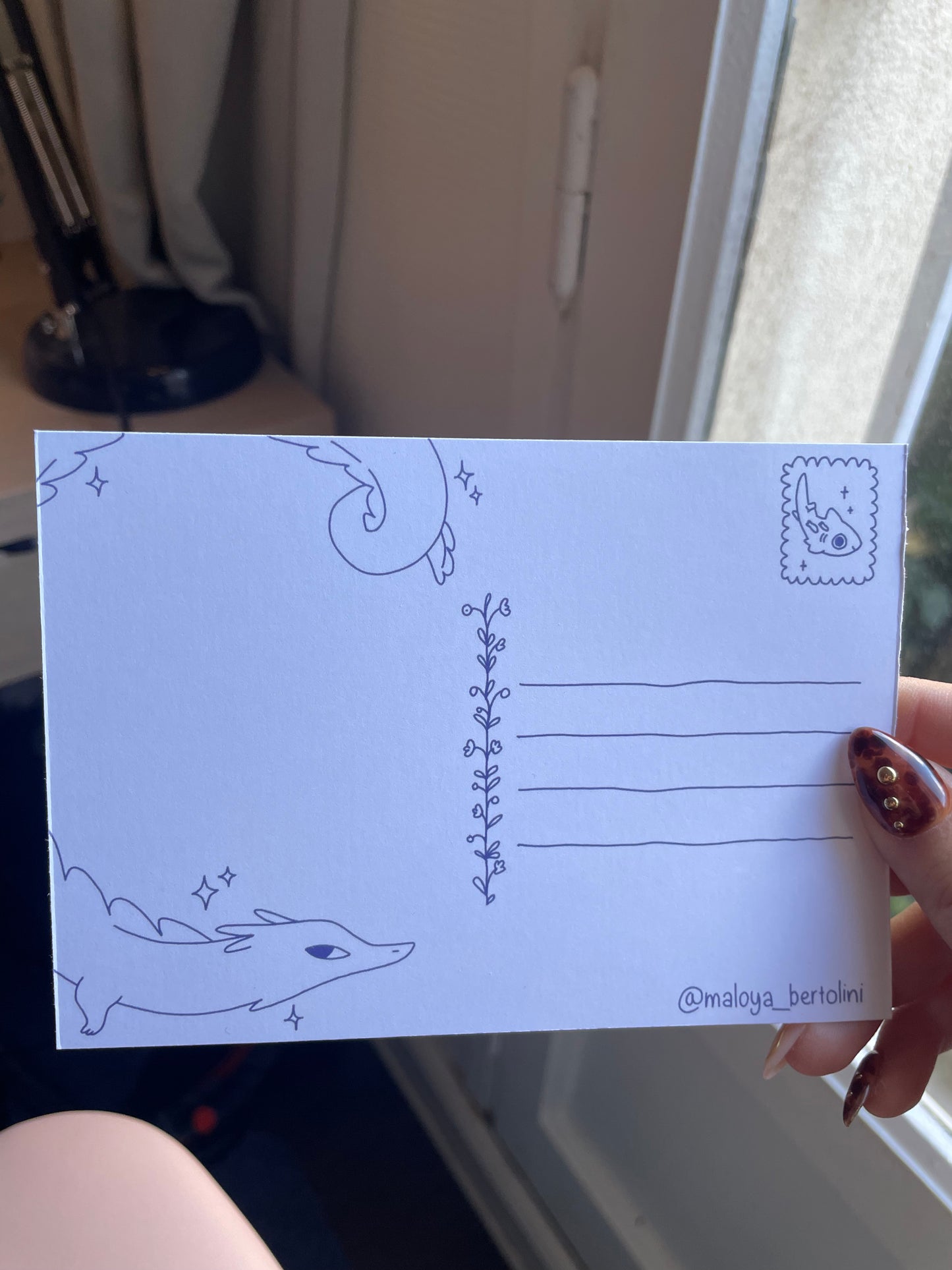 Carte Ela et le dragon