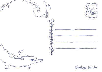 Carte Ela et le dragon